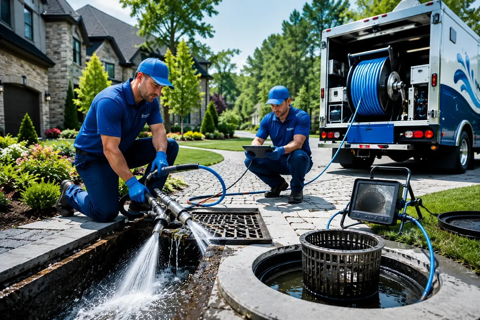 Local outdoor drain cleaning professionals in Elm Grove, WI